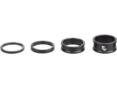 Wolf Tooth Precision Headset Spacers - 3/5/10/15 mm Kit black
