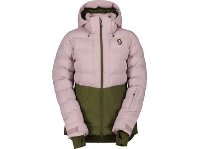 Scott Ultimate Warm Women's Jacket cloud pink/fir green