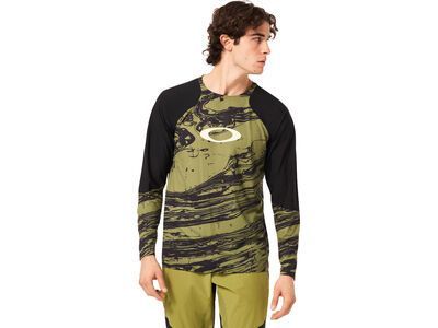 Oakley Seeker Airline LS Jersey, duality swirl gn/bk - Bild 5