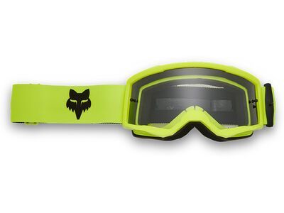 Fox Youth Main Core Goggle Clear / fluorescent yellow