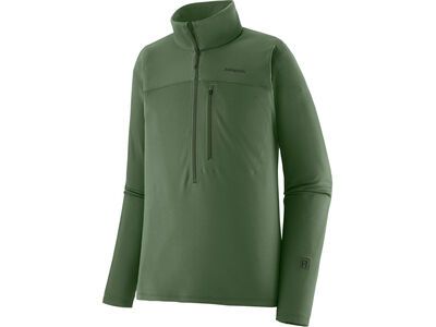Patagonia Men's R1 Ultralight 1/2-Zip Pullover, canopy green - Bild 1