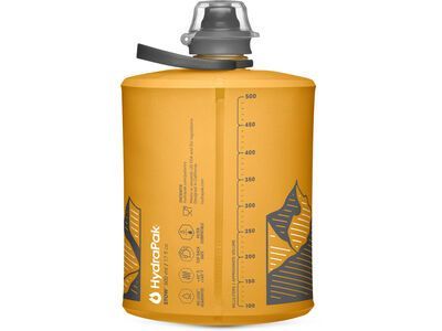 Hydrapak Stow 500 ml, golden yellow - Bild 2