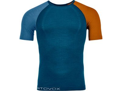 Ortovox 120 Merino Comp Light Short Sleeve M, petrol blue