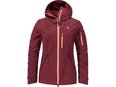 Schöffel Softshell Jacket Matrei L, dark burgundy