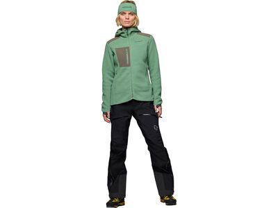 Norrona trollveggen warm3 Zip Hood W's, dark ivy - Bild 7