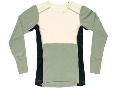 Devold Lauparen Merino 190 Shirt Wmn raw white/fog/ink