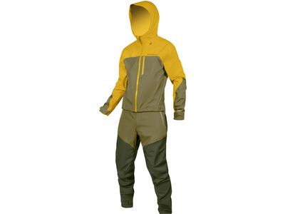 Endura SingleTrack Onesie yellow mustard