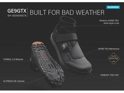 Shimano SH-GE900GTX Gravity Enduro, black - Bild 7