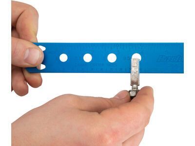 Park Tool SBC-1 Messlehre für Speichen, Kugeln und Kurbelkeile - Bild 2