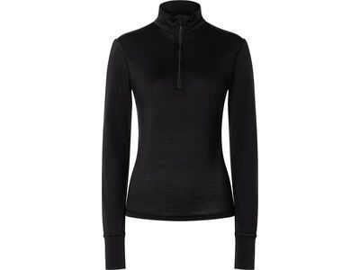 super.natural W Tundra175 Zip 1/4, jet black