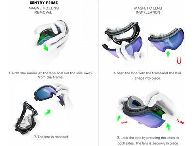 Salomon Sentry Prime + WS, Sigma Silver Pink / iceberg green - Bild 7