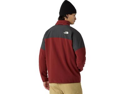 The North Face Men’s Glacier Heavyweight Full Zip, sumac/asphalt grey - Bild 3