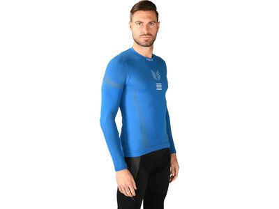 Iron-ic Long-Sleeve T-Shirt Performance 3DN Advance - Man, blue - Bild 2