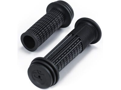 Cube Natural Fit Griffe Kids - 22,2 mm mit Prallschutz / Drehgriffschalter, black - Bild 2