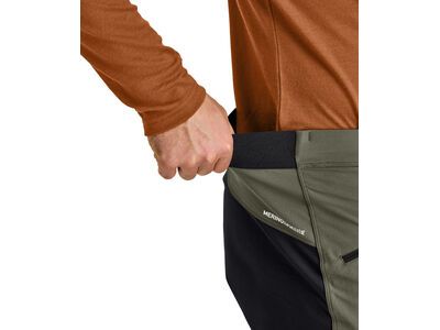 Ortovox Merino Airsolation Punta Berrino Pants M, black raven - Bild 4