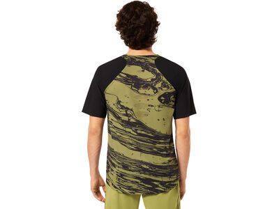 Oakley Seeker Airline SS Jersey, duality swirl green/black - Bild 7