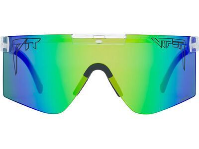 Pit Viper The Originals 2.0 Wide, The Bio Clear / HDPV Polarized Blue-Green - Bild 2