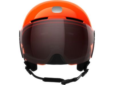 POC POCito Obex Visor, Partly Sunny/Light Orange / fluorescent orange - Bild 2