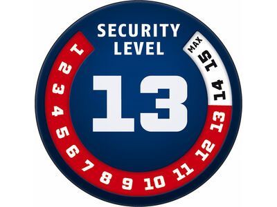 Abus Bordo 6200K/120 + Halter SH, black - Bild 3