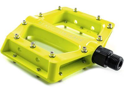 Cube RFR Pedale Flat CMPT, neon yellow - Bild 3