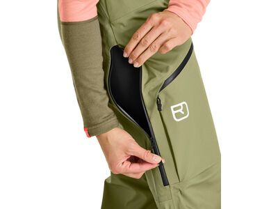 Ortovox 3L Deep Shell Pants W, wild herbs - Bild 4
