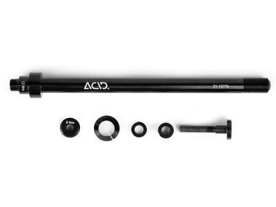 Cube Acid Steckachse M12x1.0 148 mm für Gepäckträger Full Suspension, black - Bild 2