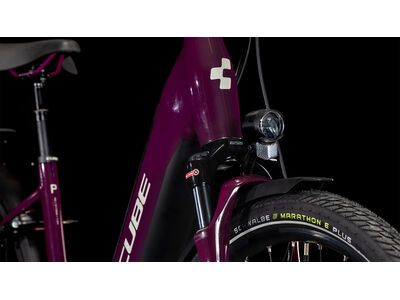 Cube Supreme Hybrid Deluxe Pro 625 Easy Entry, amarone´n´grey - Bild 6