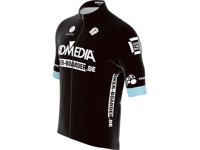BIKER-BOARDER Bioracer Icon Classic Smooth Team Radtrikot Men, black - Bild 3