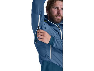 Ortovox Swisswool Col Becchei Hybrid Jacket M, glacier grey - Bild 3