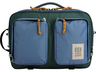 Topo Designs Global Briefcase 20L, stone blue/forest - Bild 2