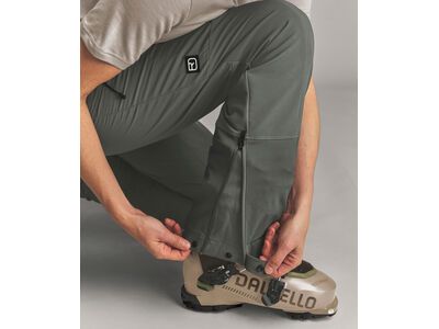 Ortovox Ortler Softshell Pants W, dark sage - Bild 9