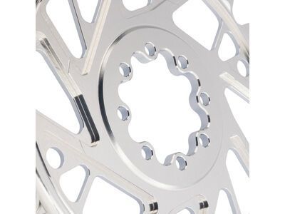 Burgtec 3 mm Offset Thick Thin Chainring SRAM 8-Bolt, rhodium silver - Bild 6