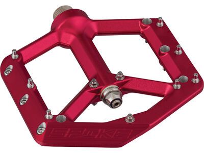 Spank Spike Reboot Flat Pedal, red
