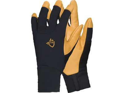 Norrona lyngen Windstopper leather Gloves, caviar black