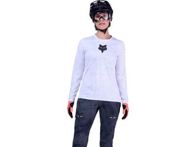 Fox Womans Ranger LS Jersey Lunar, white - Bild 3