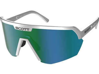 Scott Sport Shield Supersonic Edt. - Green Chrome, silver