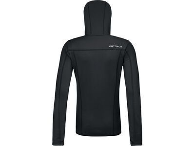 Ortovox Merino Fleece Hoody W, black raven - Bild 2