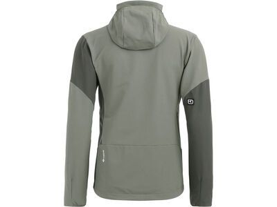 Ortovox Ortler Softshell Plus Jacket W, green sage - Bild 2