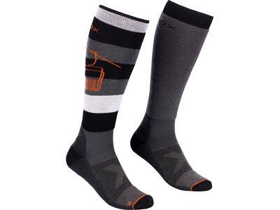 Ortovox Free Ride Long Socks M, black raven