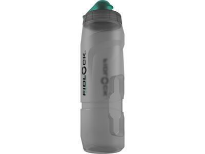 Fidlock Twist Replacement Bottle 800 Antibacterial, transparent black/light green