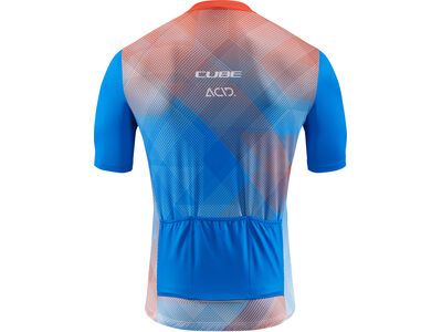 Cube Teamline Trikot CMPT kurzarm, white´n´blue´n´red - Bild 2