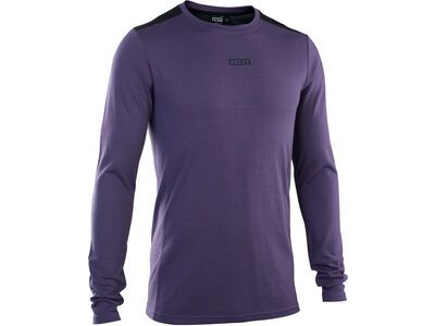 ION Baselayer Tee Longsleeve Merino Men dark-purple