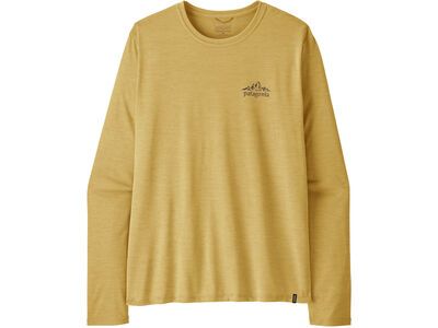 Patagonia Men's Long-Sleeved Capilene Cool Daily Shirt - Cloud Crag, limestone yellow/light limestone yellow x-dye - Bild 1