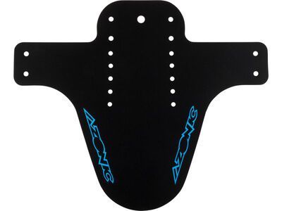 Azonic Splatter Fender Logo, black/blue