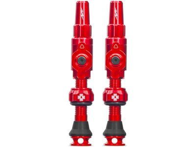 Muc-Off Big Bore Lite Tubeless Valves - 35 mm, red