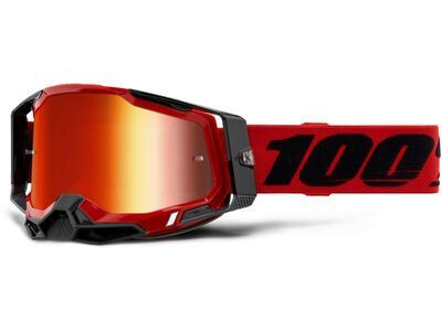 100% Racecraft 2 Goggle - Mirror Red, red