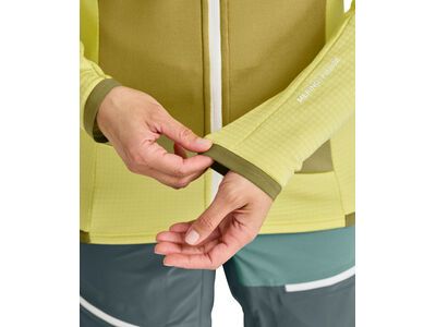 Ortovox Merino Fleece Grid Hoody W, wabisabi - Bild 8