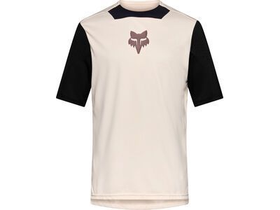 Fox Youth Defend Short Sleeve Jersey Park SE, chalk - Bild 2