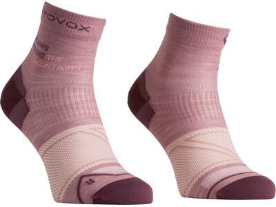 Ortovox Alpine Light Quarter Socks W, dusk rose - Bild 1