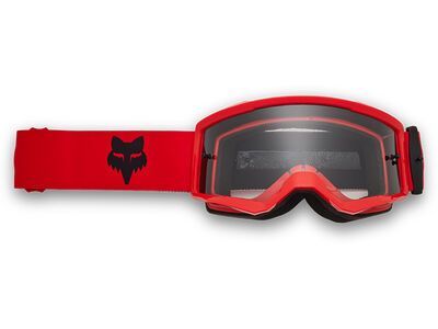 Fox Youth Main Core Goggle Clear / fluorescent red